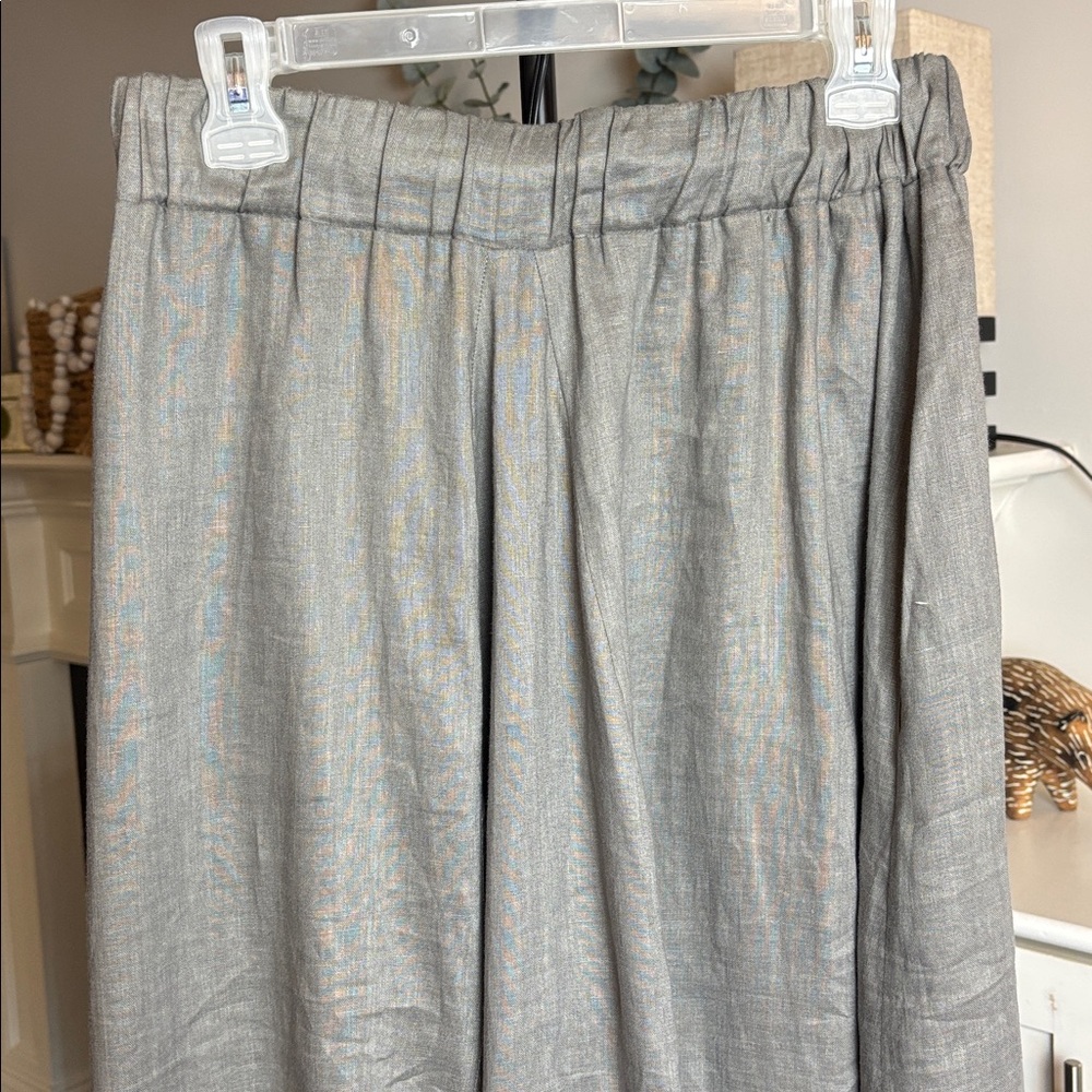 PLANET 100% linen Gray Women's Skirt. Size 3 - Picture 11 of 13